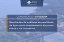 Comunicado ANA de 27/12/2024