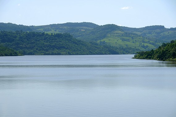 Rio Uruguai na divisa entre o Rio Grande do Norte e Santa Catarina