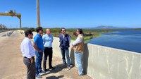 Equipe da ANA realiza visita técnica ao Açude Castanhão no Ceará