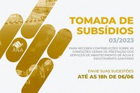 Falta uma semana para o fim da tomada de subsídios da ANA sobre condições gerais para prestação dos serviços de água e esgoto