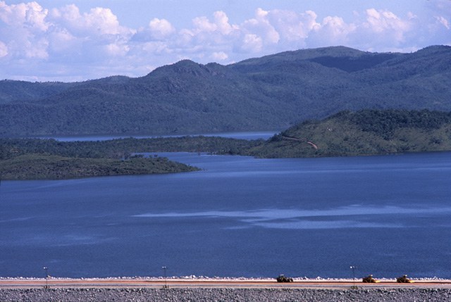 Barragem da hidrelétrica de Serra da Mesa (GO)