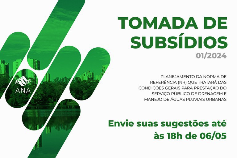 Tomada de Subsídios nº 01/2024