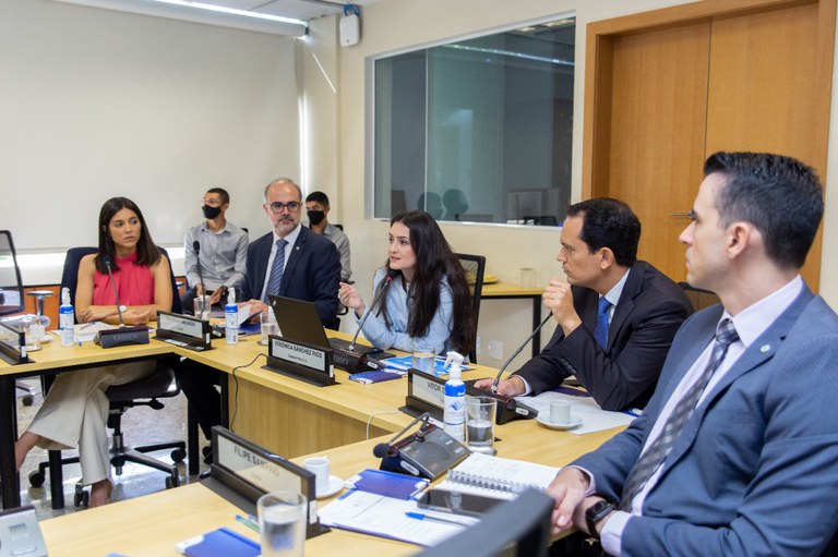 Diretores(as) da ANA na reunião de nivelamento