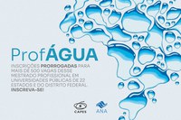 Prazo de inscrições para mais de 500 vagas em mestrado sobre gestão de recursos hídricos se encerra em 9 de junho