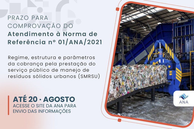 Informações a respeito do prazo de Atendimento à NR nº 1/ANA/2021