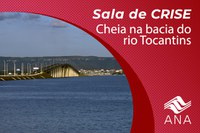 Sala de Crise da Cheia na Bacia do Rio Tocantins tem sua primeira reunião