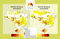 Seca fica mais branda no Centro-Oeste, Sudeste e Sul e se intensifica no Nordeste, segundo Monitor de Secas