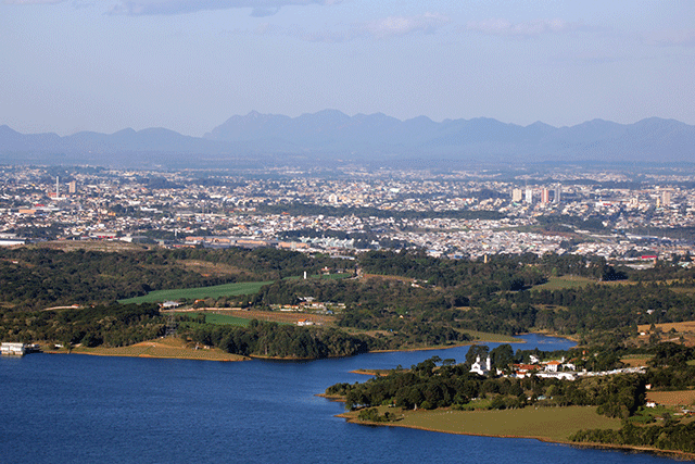 Lago da Barragem do Rio Passúna (PR) - Zig Koch / Banco de Imagens ANA