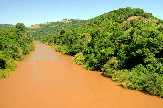 Rio Guarita (RS) - Zig Koch / Banco de Imagens ANA