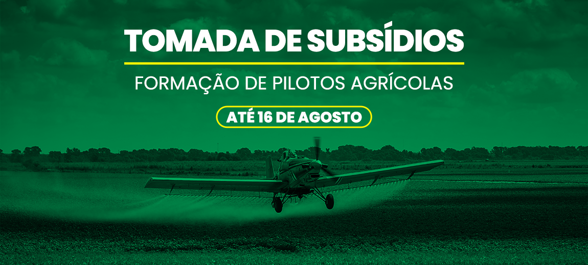 tomada de subsídios para receber contribuições sobre a formação de pilotos agrícolas