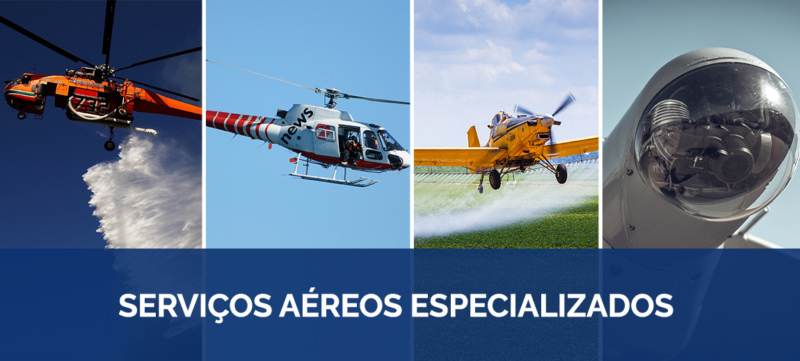 serviços aéreos especializados