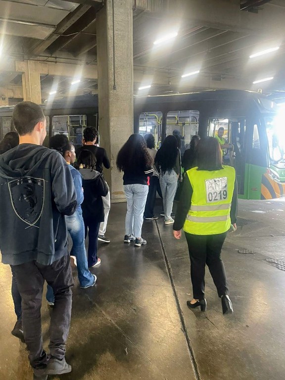 Estudantes vivenciam experiência no Aeroporto de Congonhas (SP)