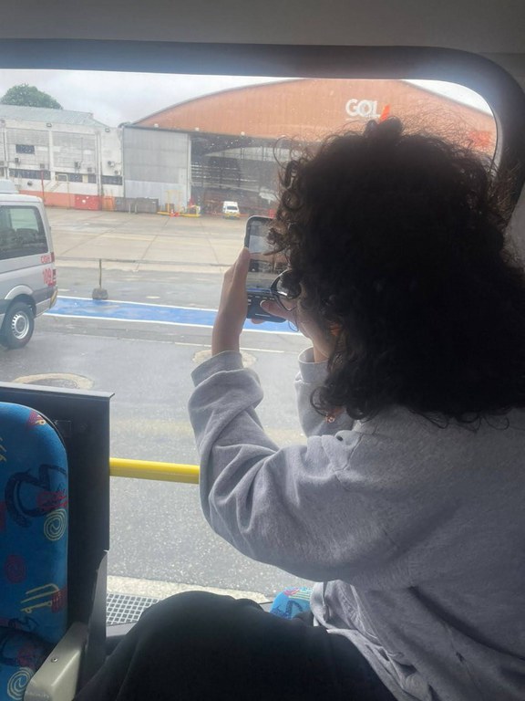 Estudantes vivenciam experiência no Aeroporto de Congonhas (SP)