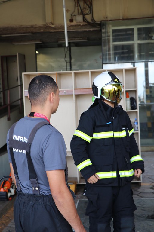 Estudantes vivenciam experiência no Aeroporto de Congonhas (SP)