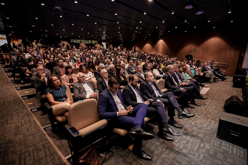 Auditório do evento de aniversário da Anatel 26 anos