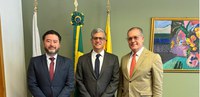 Conselheiro Alexandre Freire visita Consulado-Geral do Brasil em Milão