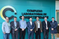 Conselheiro Alexandre Freire visita o CPQD em Campinas