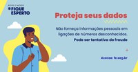 Iniciada nova campanha do Movimento #Fique Esperto