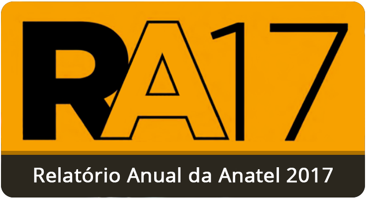 Imagem de referência ao Relatório Anual Anatel 2017