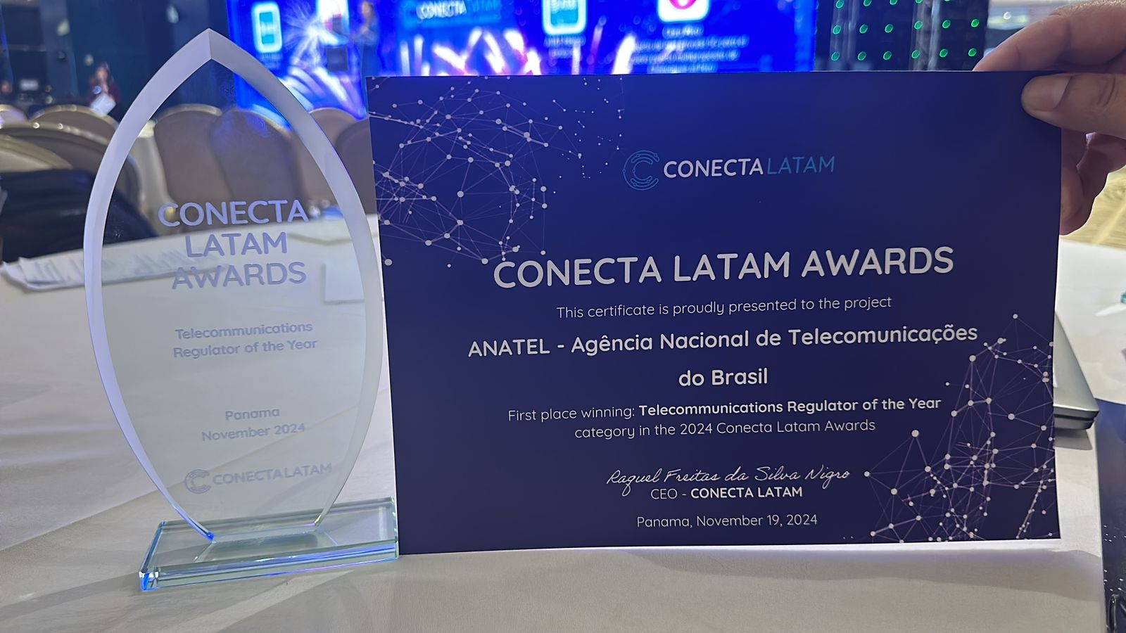 Conecta Latam 2024 elege Anatel como Melhor Reguladora do Ano