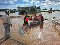 Boletim de atualização das inundações no Rio Grande do Sul