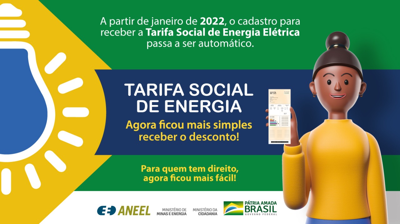 Agora ficou mais fácil receber a Tarifa Social!