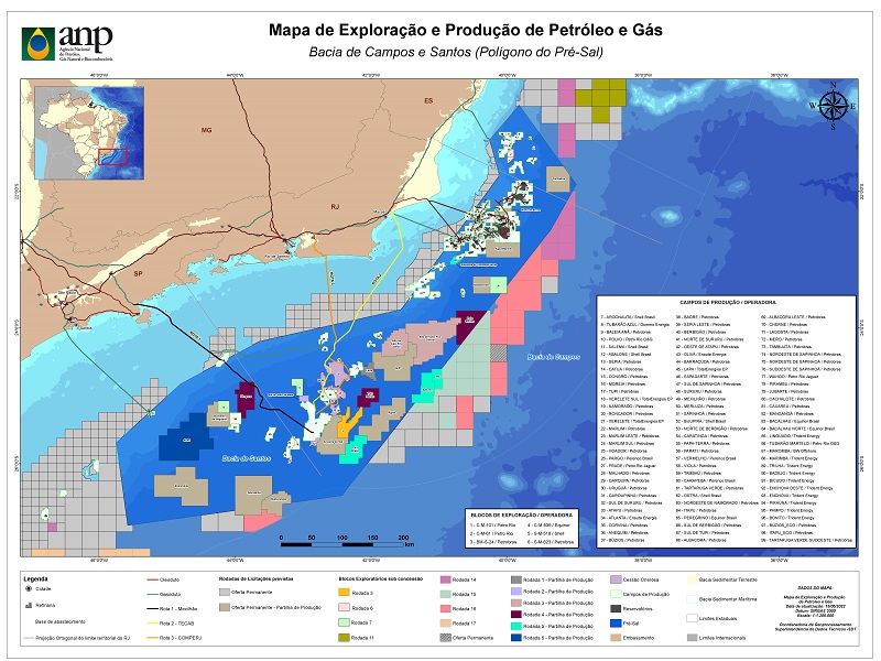 Polígono do Pré-Sal — Agência Nacional do Petróleo, Gás Natural e Biocombustíveis