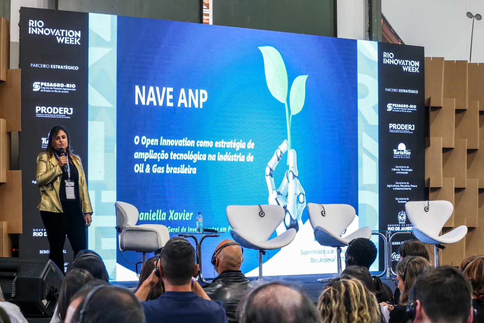 Palestra NAVE ANP: O Open Innovation como estratégia de ampliação tecnológica na indústria de Oil & Gas brasileira