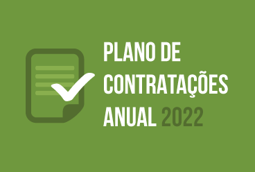 Plano de contratações 2022