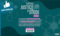 ANS Divulga: inscrições abertas para o Prêmio Justiça & Saúde