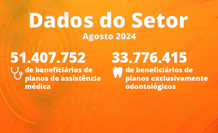 ANS divulga dados de beneficiários referentes a agosto de 2024