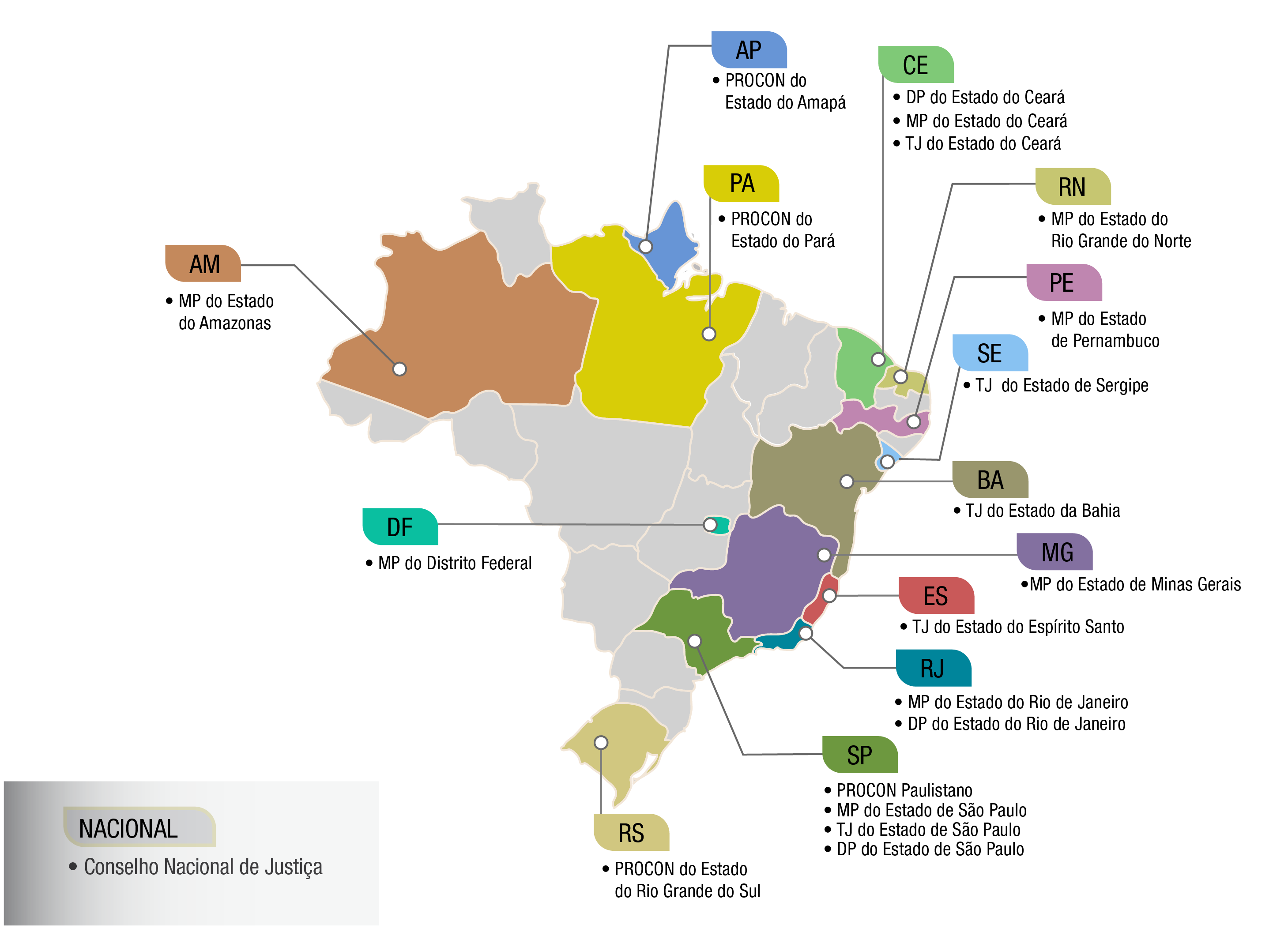 Mapa Parceiros 21