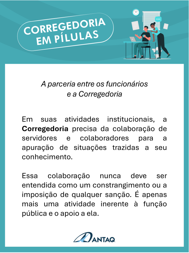 A Parceria entre os Funcionários e a Corregedoria