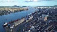 Estudo apresenta riscos climáticos e medidas de adaptação para os portos de Aratu, Rio Grande e Santos