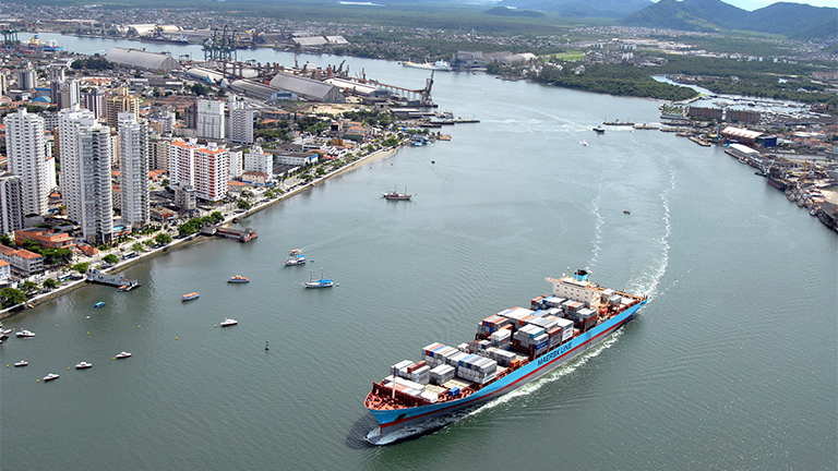 Banner Porto de Santos