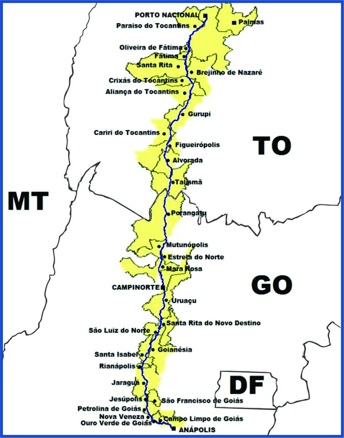 Ferrovia Norte Sul (FNS) - INFRA S.A.