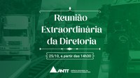 Acompanhe a 77ª Reunião Extraordinária da Diretoria da ANTT