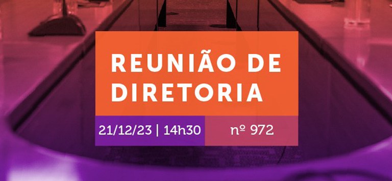 Acompanhe a 972ª Reunião de Diretoria da ANTT (ReDir)