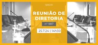 Acompanhe a 987ª Reunião de Diretoria da ANTT (ReDir)