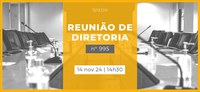 Acompanhe a 995ª Reunião de Diretoria da ANTT (ReDir)