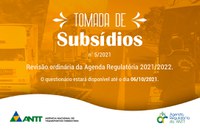 ANTT abre Tomada de Subsídios para revisão ordinária da Agenda Regulatória 2021-2022