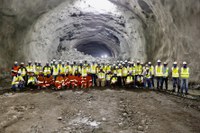 ANTT acompanha escavação de túnel do contorno viário em Florianópolis