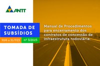 ANTT anuncia abertura de Tomada de Subsídios referente à criação de manual para encerramento de contratos de concessão