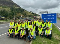 ANTT faz visita técnica e avalia balança seletiva HS-WIM na Eco101