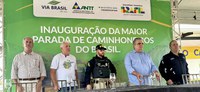 ANTT inaugura Ponto de Parada e Descanso na BR-163 em Novo Progresso (PA)