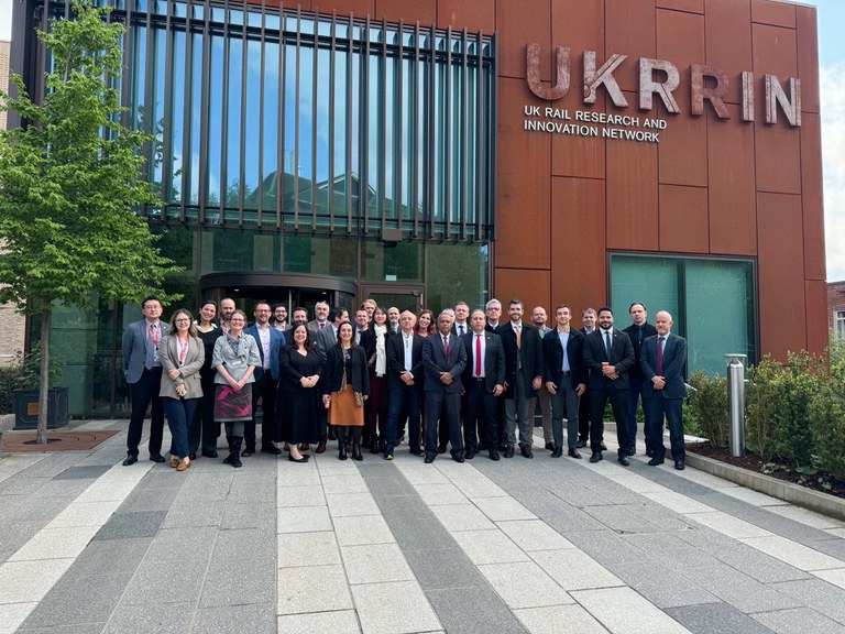 Visita a centro de pesquisa UKRRIN, consutruída por um consórcio de Universidades, entre elas a de Birmingham