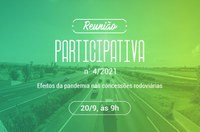 ANTT promove reunião participativa sobre efeitos da pandemia nas concessões rodoviárias