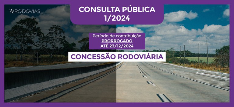 ANTT prorroga Consulta Pública sobre BR-101/RJ/ES