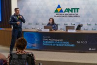 ANTT realiza palestra "Boas Práticas em Acessibilidade nos Ônibus Interestaduais"