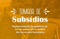 ANTT realiza Tomada de Subsídios sobre serviço adequado nas concessões ferroviárias